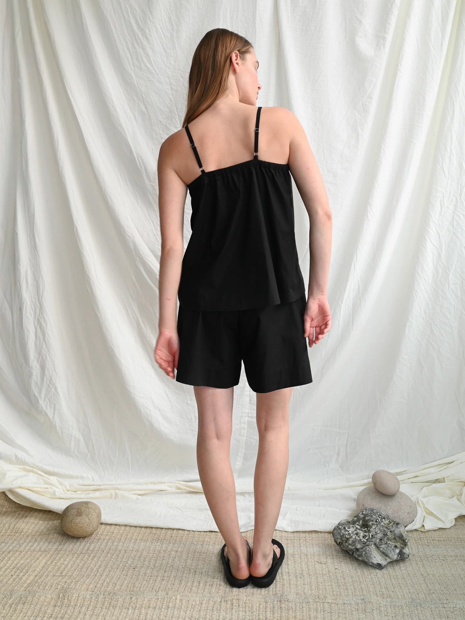 Claire Black Shorts