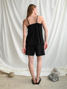 Claire Black Shorts