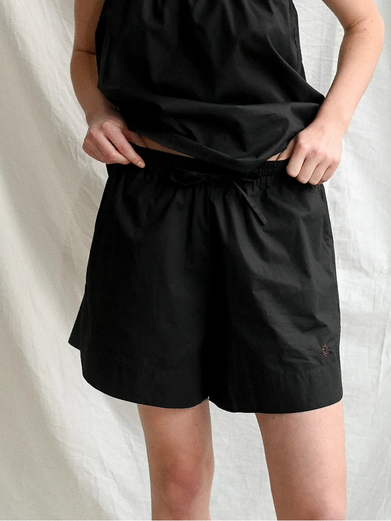Claire Black Shorts