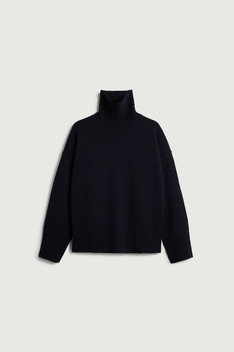 William striktrøje fra Soeur i navy - packshot