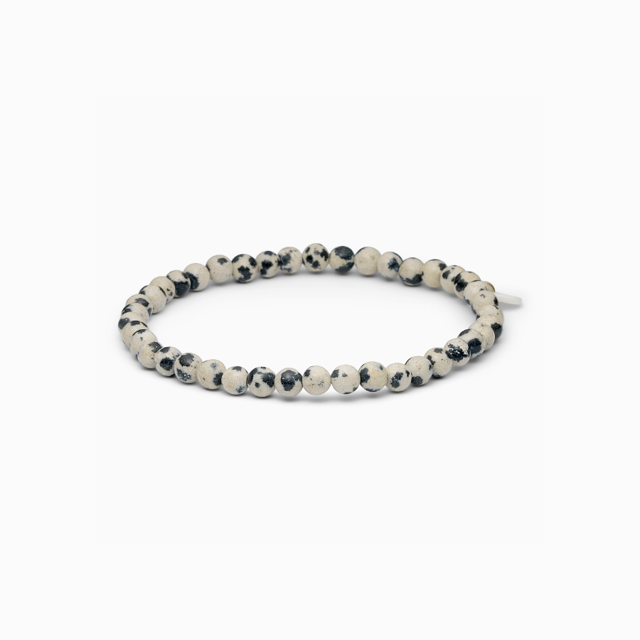 Dalmatiner Jaspis Petite Armbånd