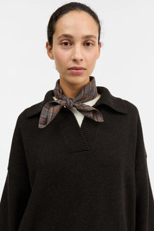 Pluie Scarf, Green/red check