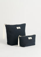 Pouch Linen, Navy