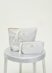 Pouch mini striped, Night Sky