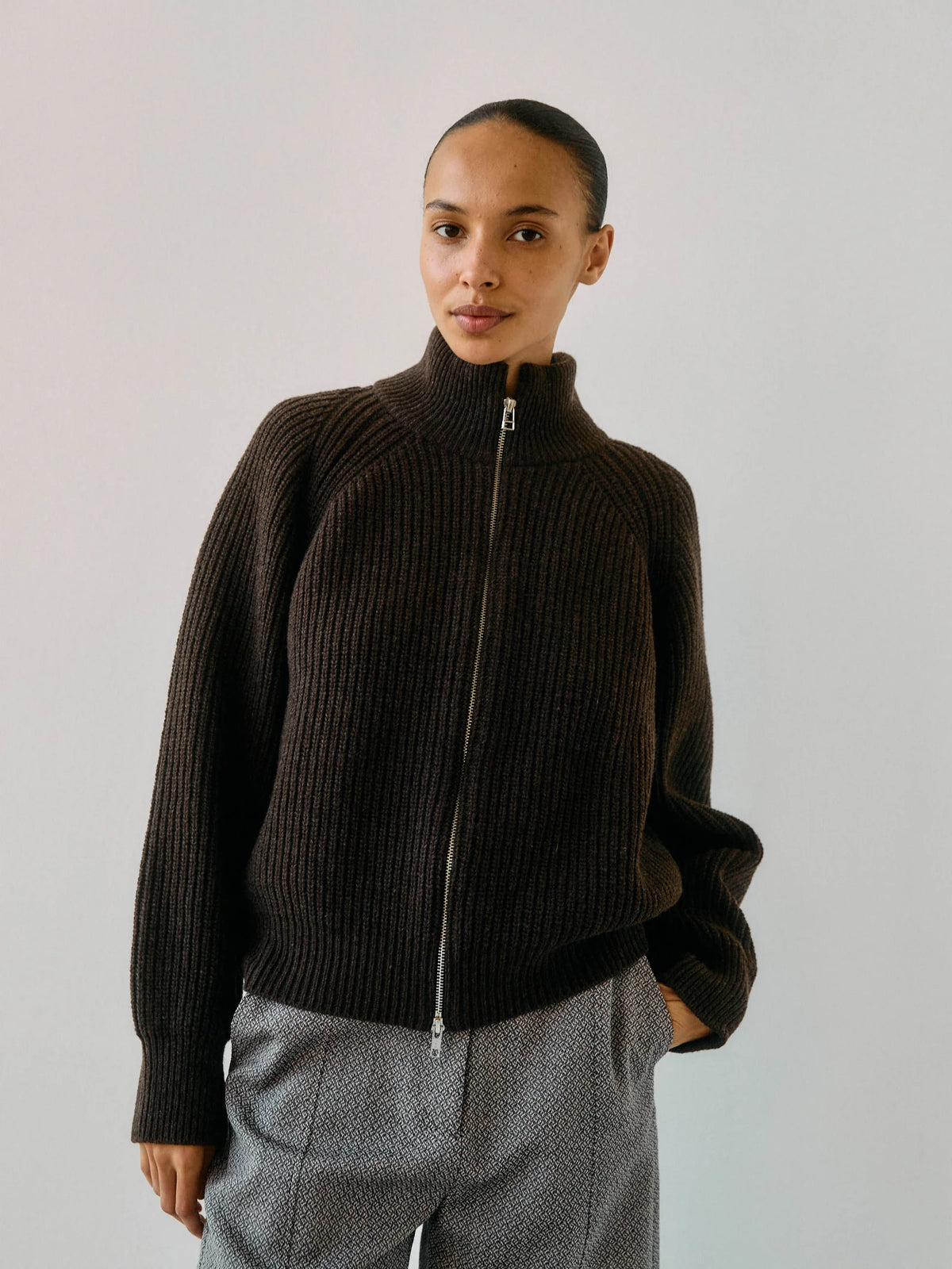 Bruno Zip Cardigan
