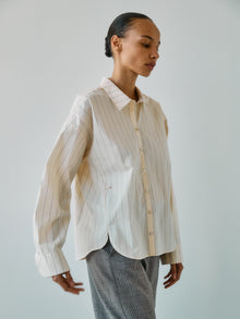 Beatrice Pinstripe Shirt,