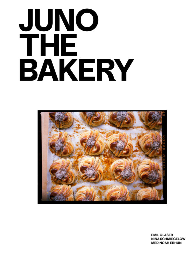 Juno the Bakery bagebog forside