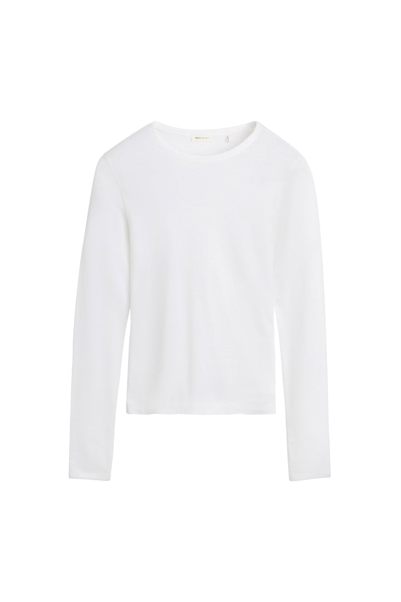 Seventies O-neck Blouse, White