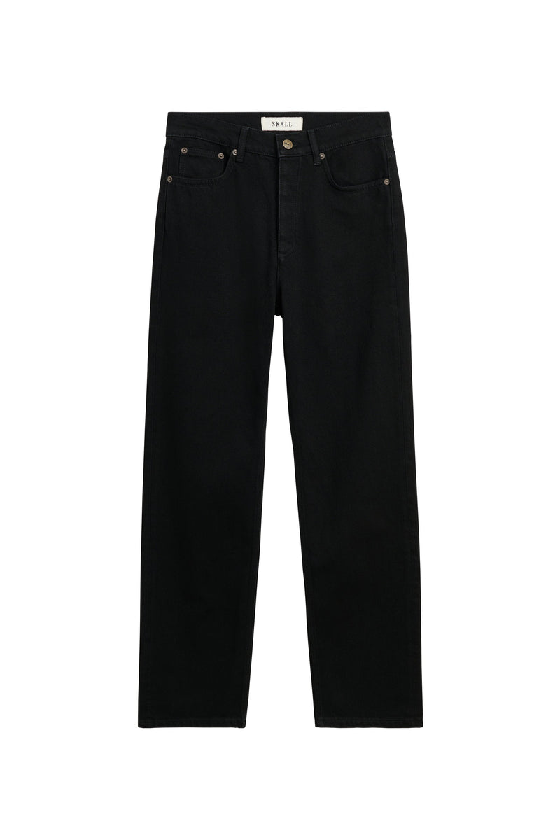 Sharon Straight Jeans, Black