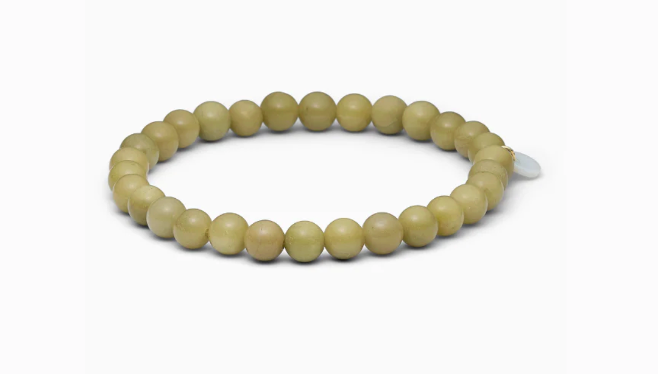 Grøn Alashan Agat Essential Armbånd