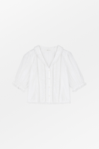 Magnolia short sleeve blouse, Optic White