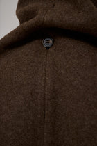 Thyme wool scarf, Brown