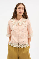 Talia shirt, Antique Rose