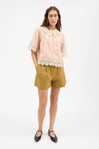 Talia shirt, Antique Rose