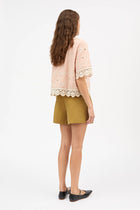 Talia shirt, Antique Rose