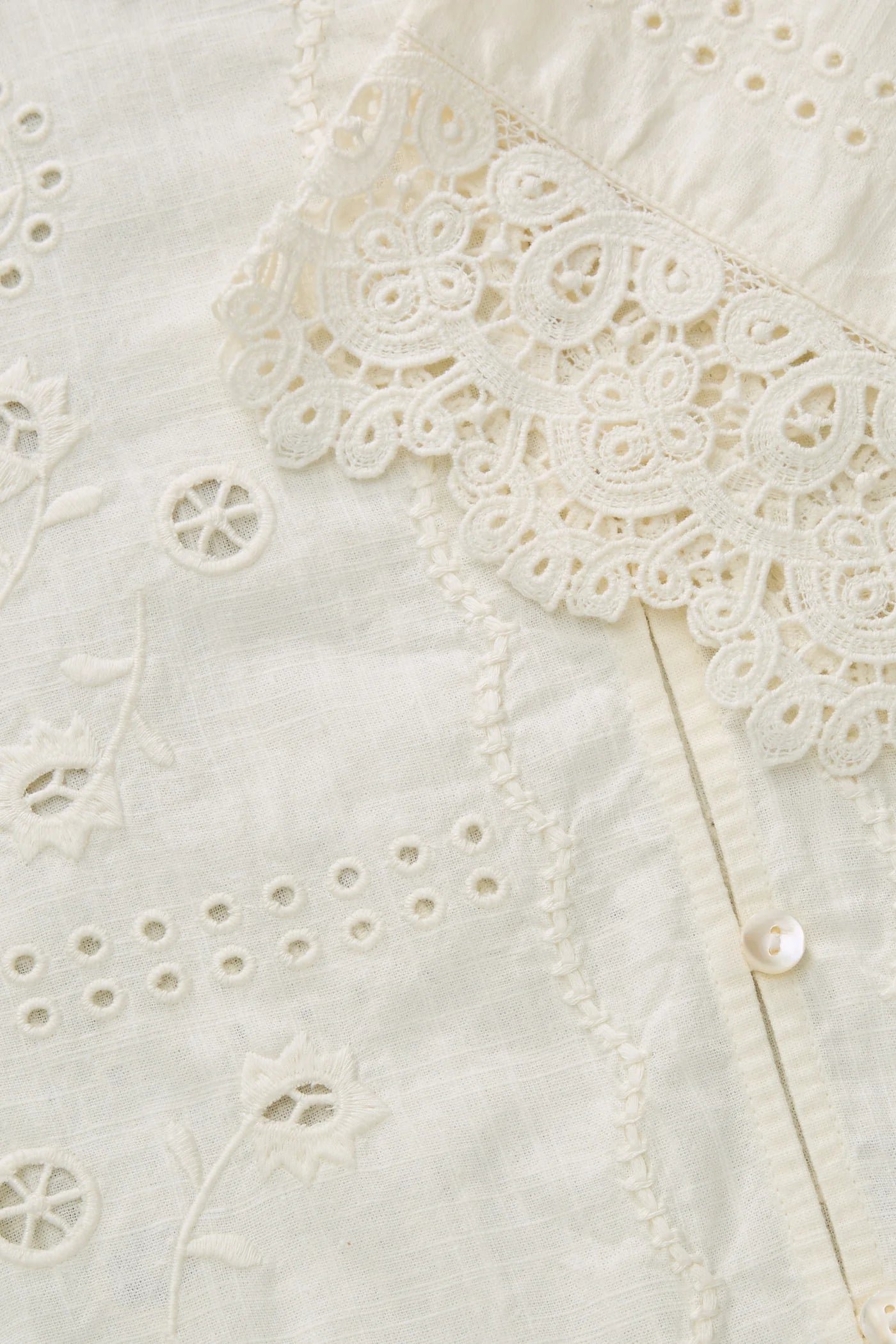 Talia shirt, Antique White