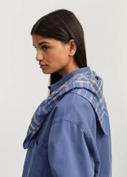 Taylon Silke tørklæde, Mix French Blue