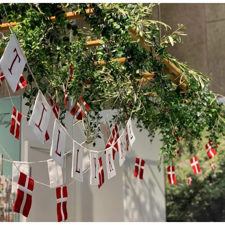 Flagranke, stor - 10 Flag 320 cm