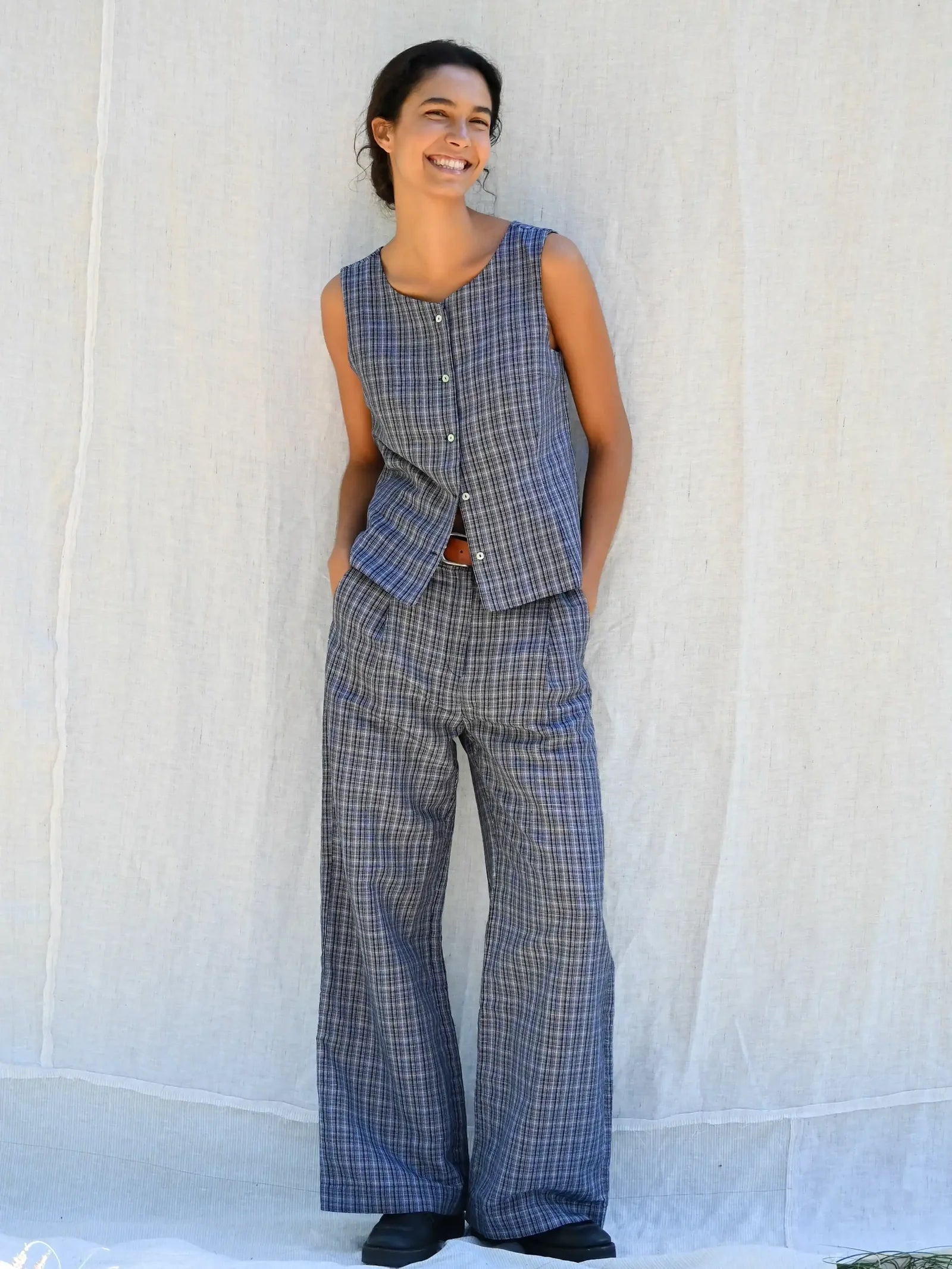 Tove Silk Trousers