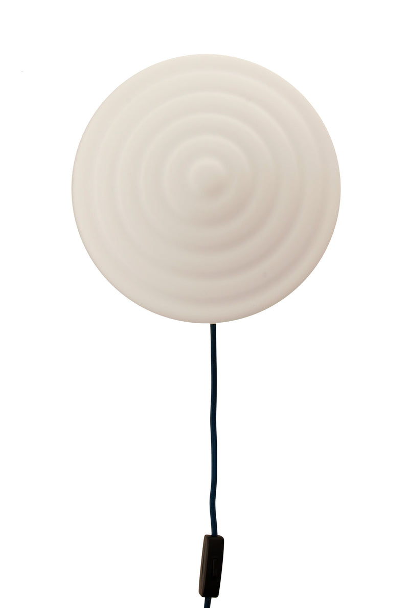 Whipped væglampe Ocean Blue slukket