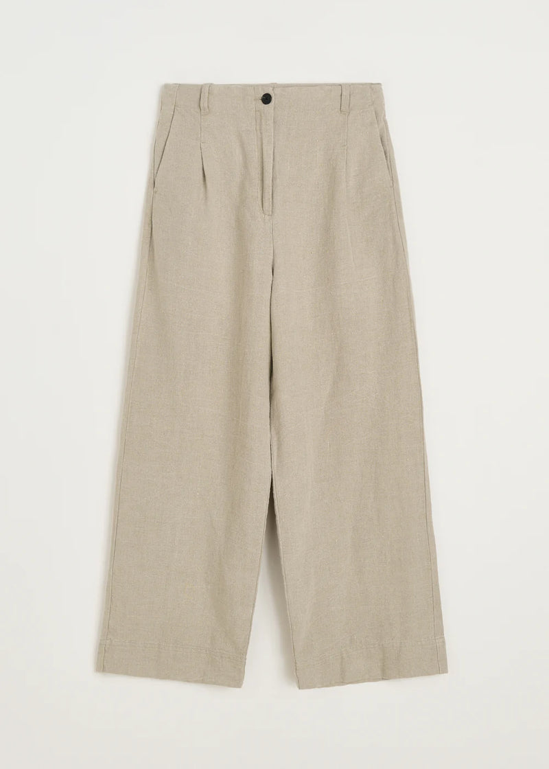 Willy Pant Heavy Linen, Pure Natural