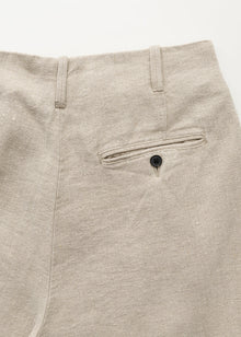 Willy Pant Heavy Linen, Pure Natural