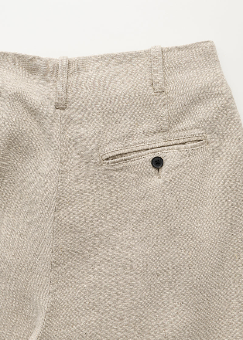 Willy Pant Heavy Linen, Pure Natural