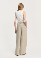 Willy Pant Heavy Linen, Pure Natural