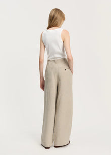 Willy Pant Heavy Linen, Pure Natural