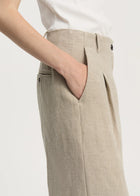 Willy Pant Heavy Linen, Pure Natural