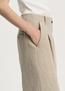 Willy Pant Heavy Linen, Pure Natural