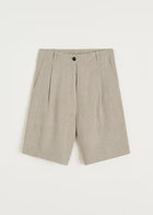 Willy Shorts Heavy Linen, Pure Natural