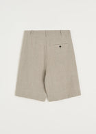 Willy Shorts Heavy Linen, Pure Natural