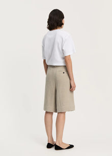 Willy Shorts Heavy Linen, Pure Natural
