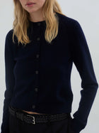 Women's O-Cardigan, Navy