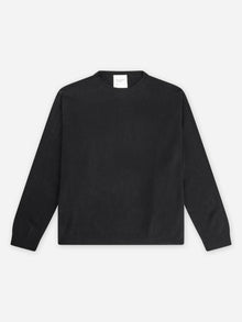 Women's Oversized Roundneck, Black