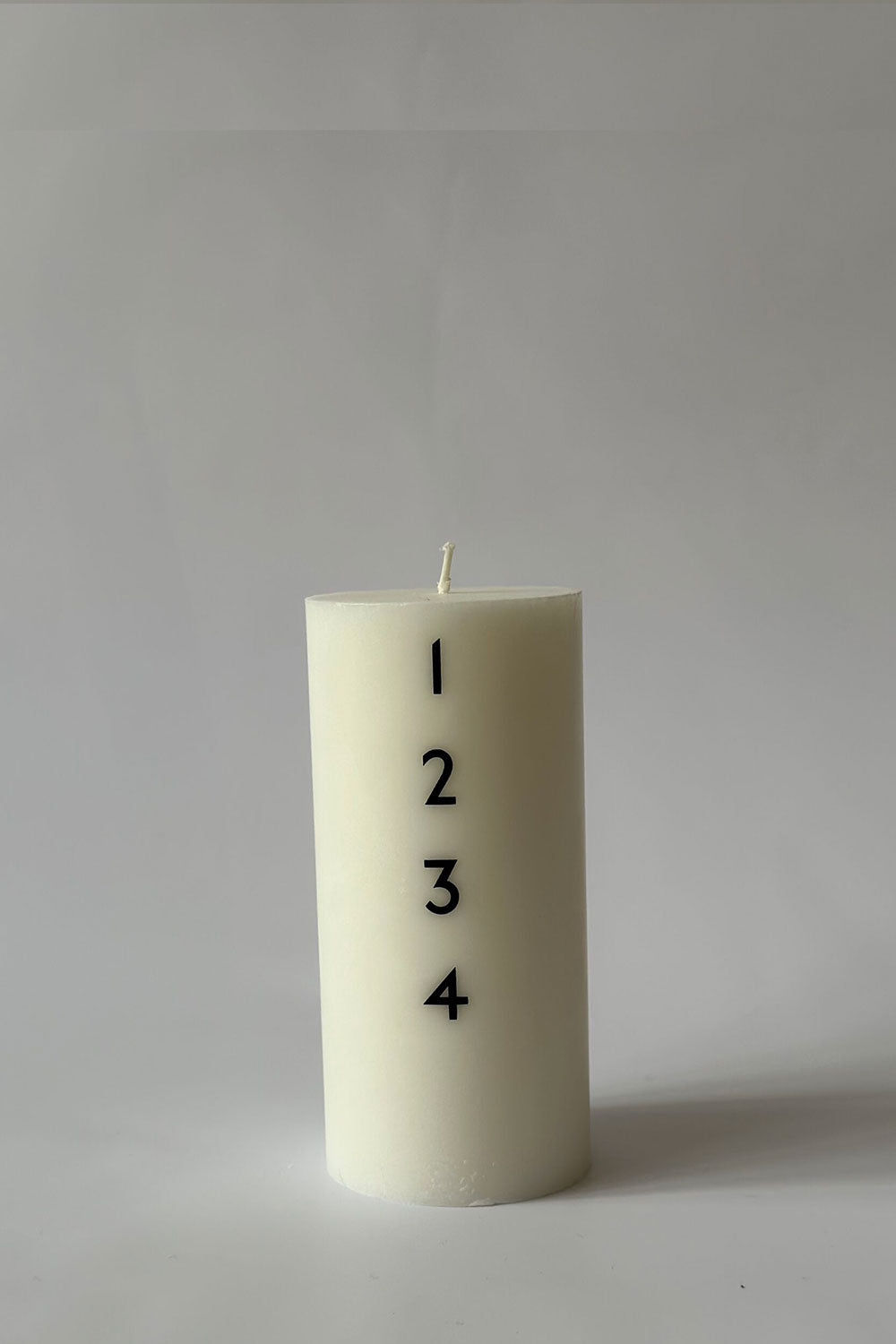 Adventslys Ø7, sorte tal