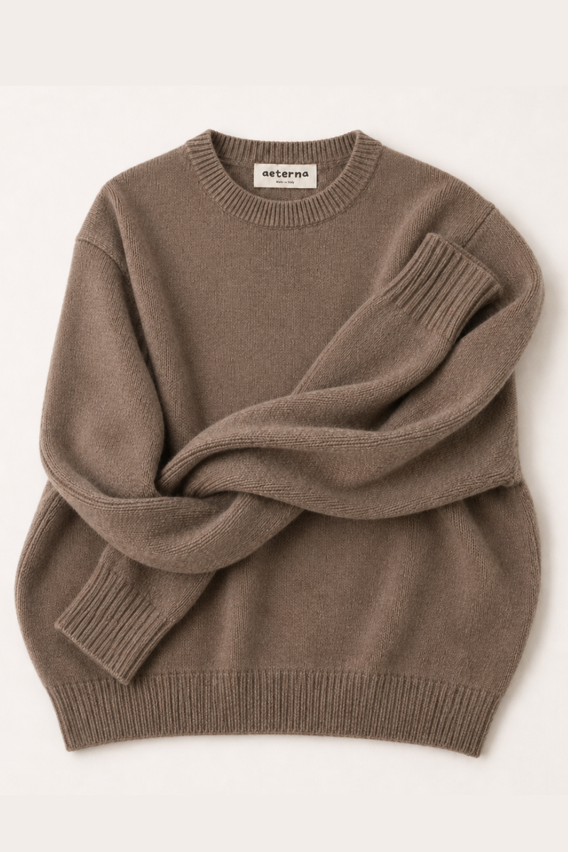 aeterna knit no.1, Natural Mélange