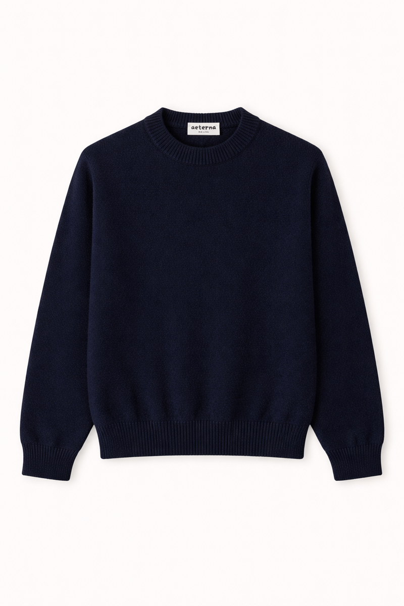 aeterna knit no.1, Navy