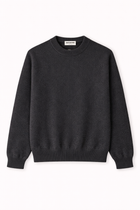 aeterna knit no.1, Dark Grey Melange
