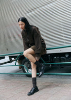 Mini Skirt Corduroy, Bark