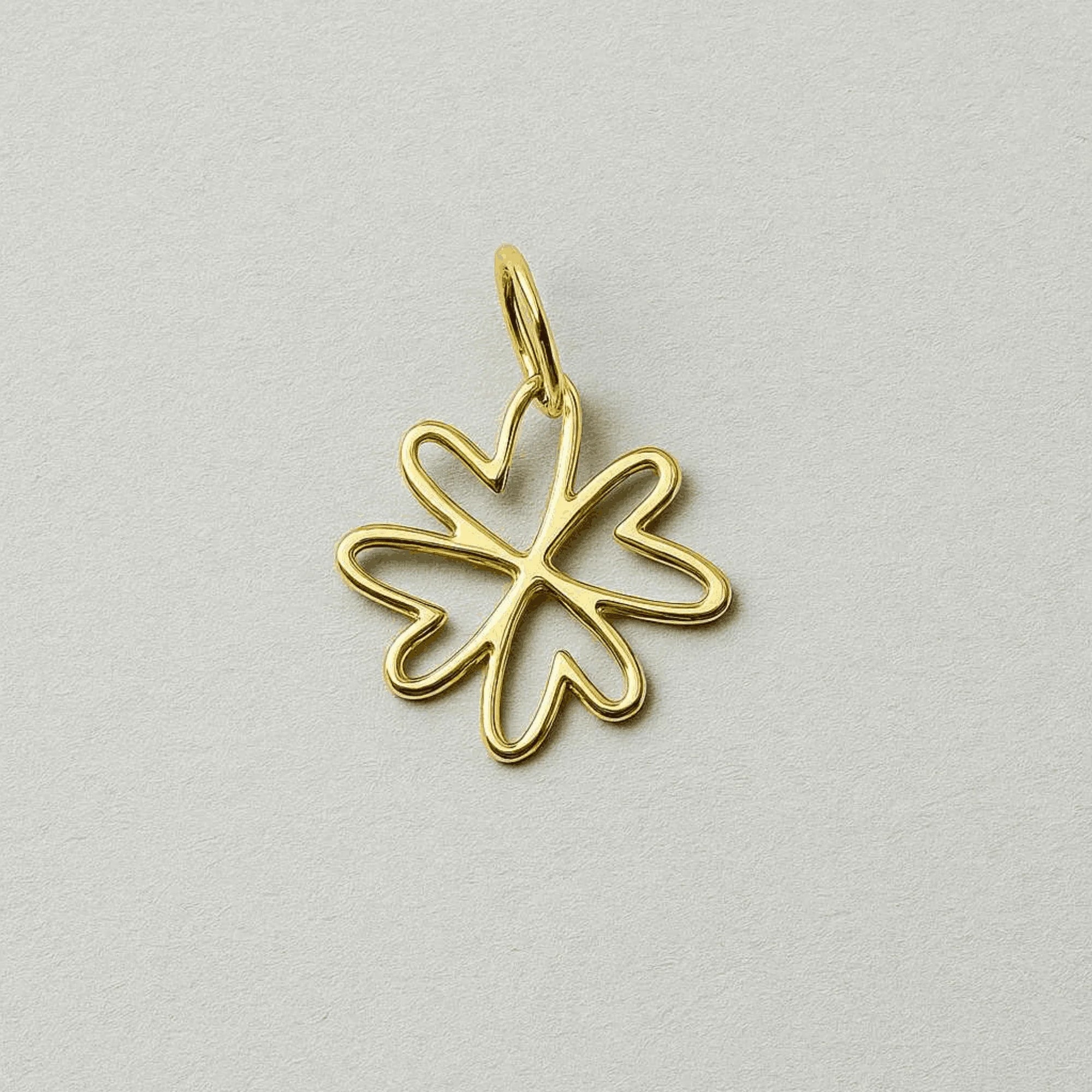 Clover Vedhæng, 18K GOLD
