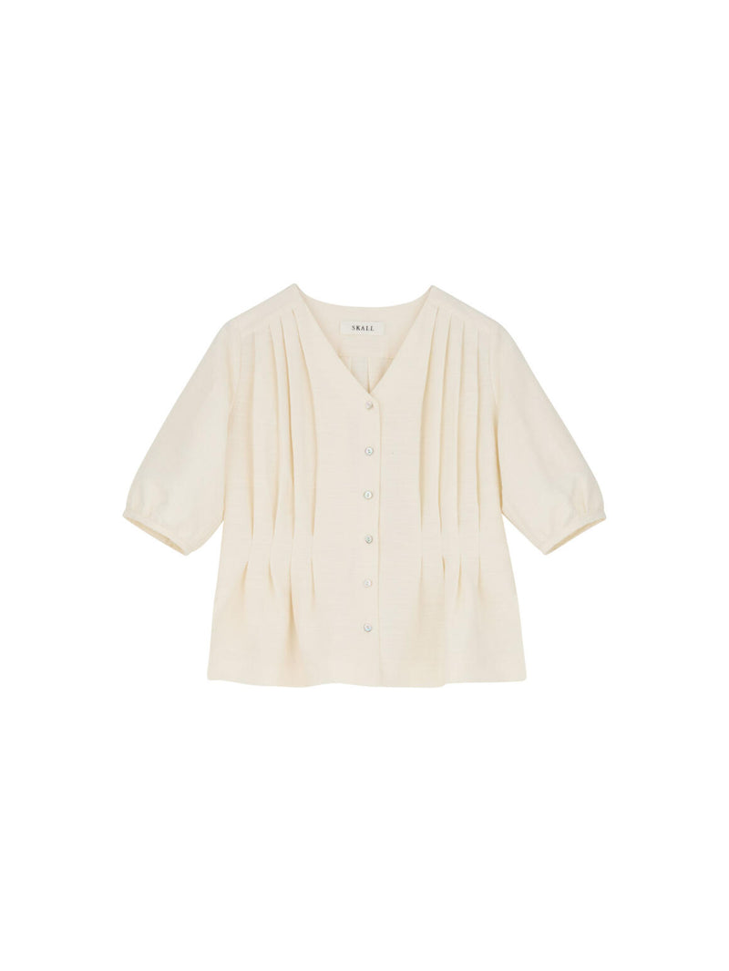Elvira blouse, Ecru