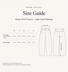 Donna Wool Trousers