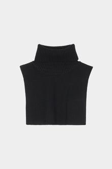 Merino neckwarmer, Black