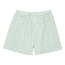 Boxer Shorts, Green Stripes