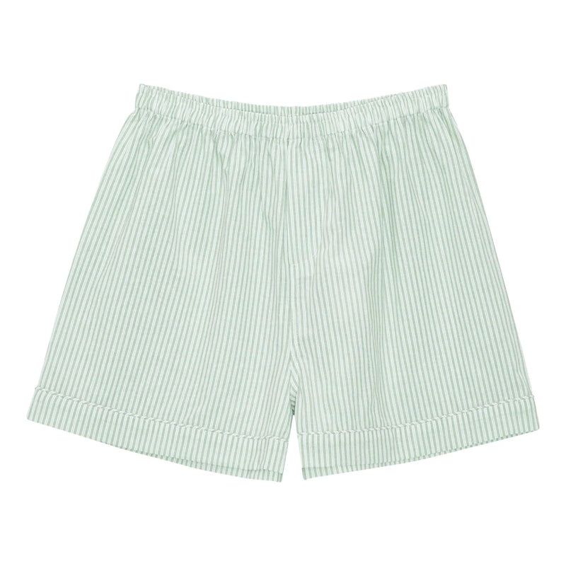 Boxer Shorts, Green Stripes