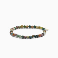 Indian Agate armbånd, 4mm