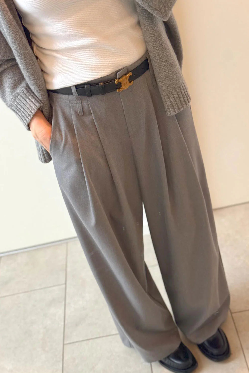 LouLou Pants, Grey