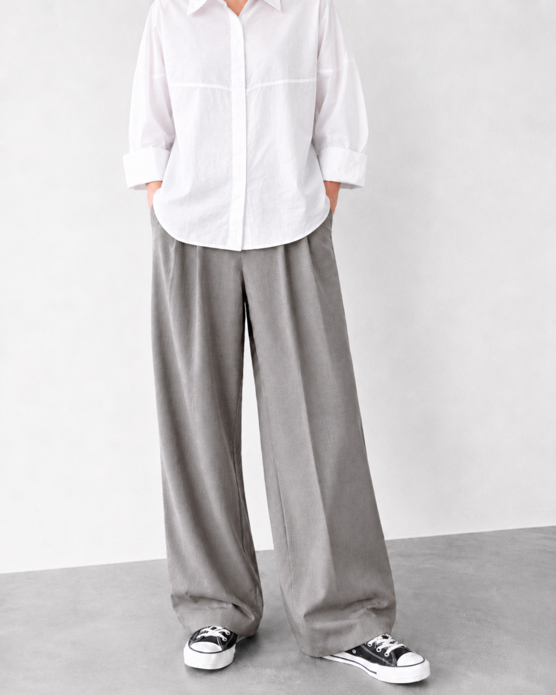 LouLou Pants, Beige Melange
